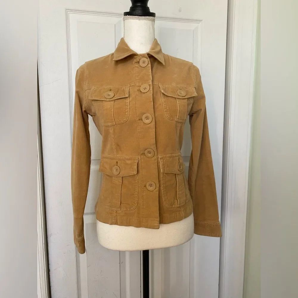 Y2K No Boundaries Safari Style Corduroy Jacket